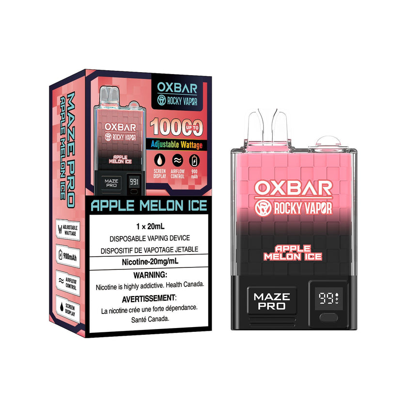 Oxbar Maze Pro - Disposable E-Cig (EXCISE TAXED) (10000 Puffs)