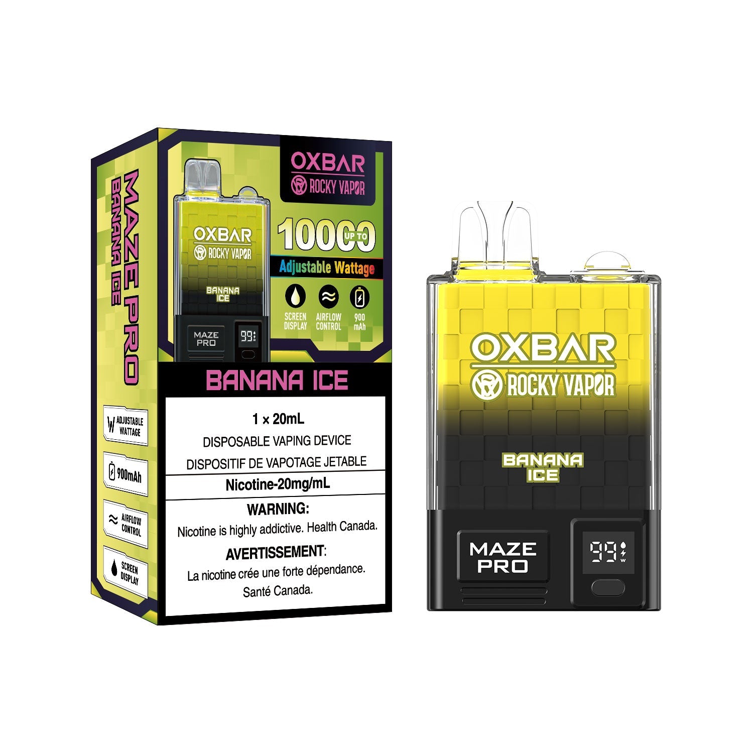 Oxbar Maze Pro - Disposable E-Cig (EXCISE TAXED) (10000 Puffs)