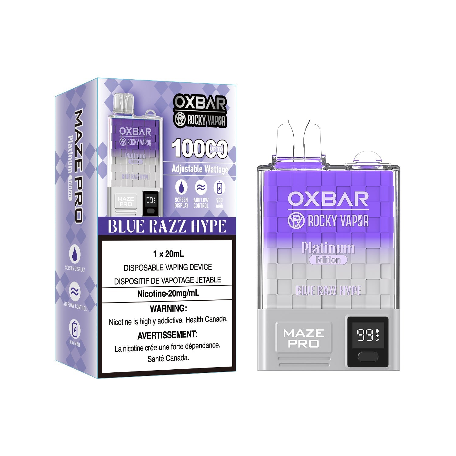 Oxbar Maze Pro - Disposable E-Cig (EXCISE TAXED) (10000 Puffs)