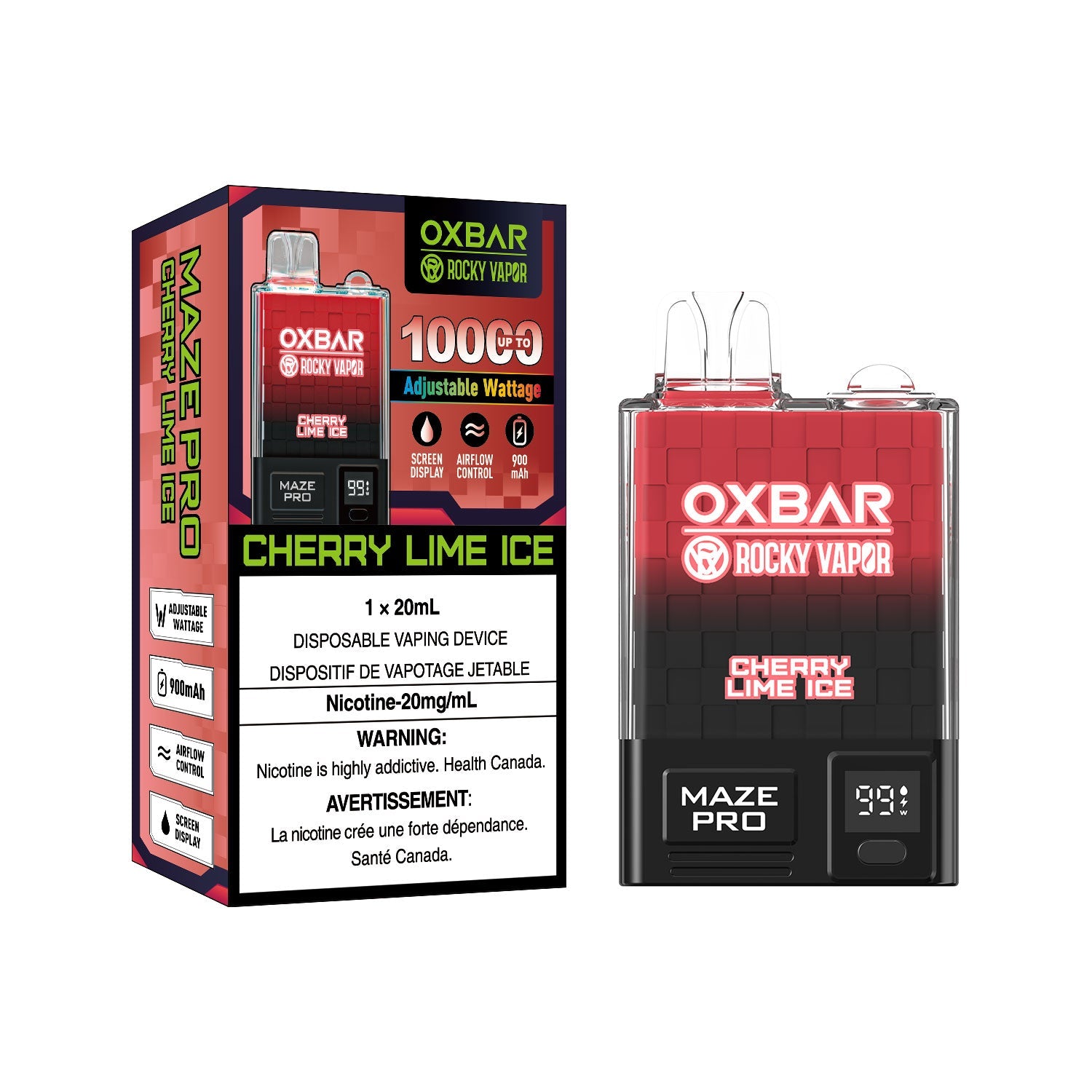 Oxbar Maze Pro - Disposable E-Cig (EXCISE TAXED) (10000 Puffs)