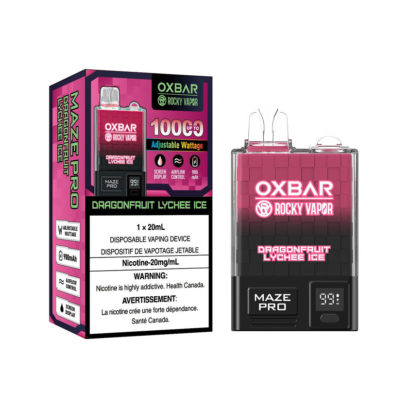 Oxbar Maze Pro - Disposable E-Cig (EXCISE TAXED) (10000 Puffs)