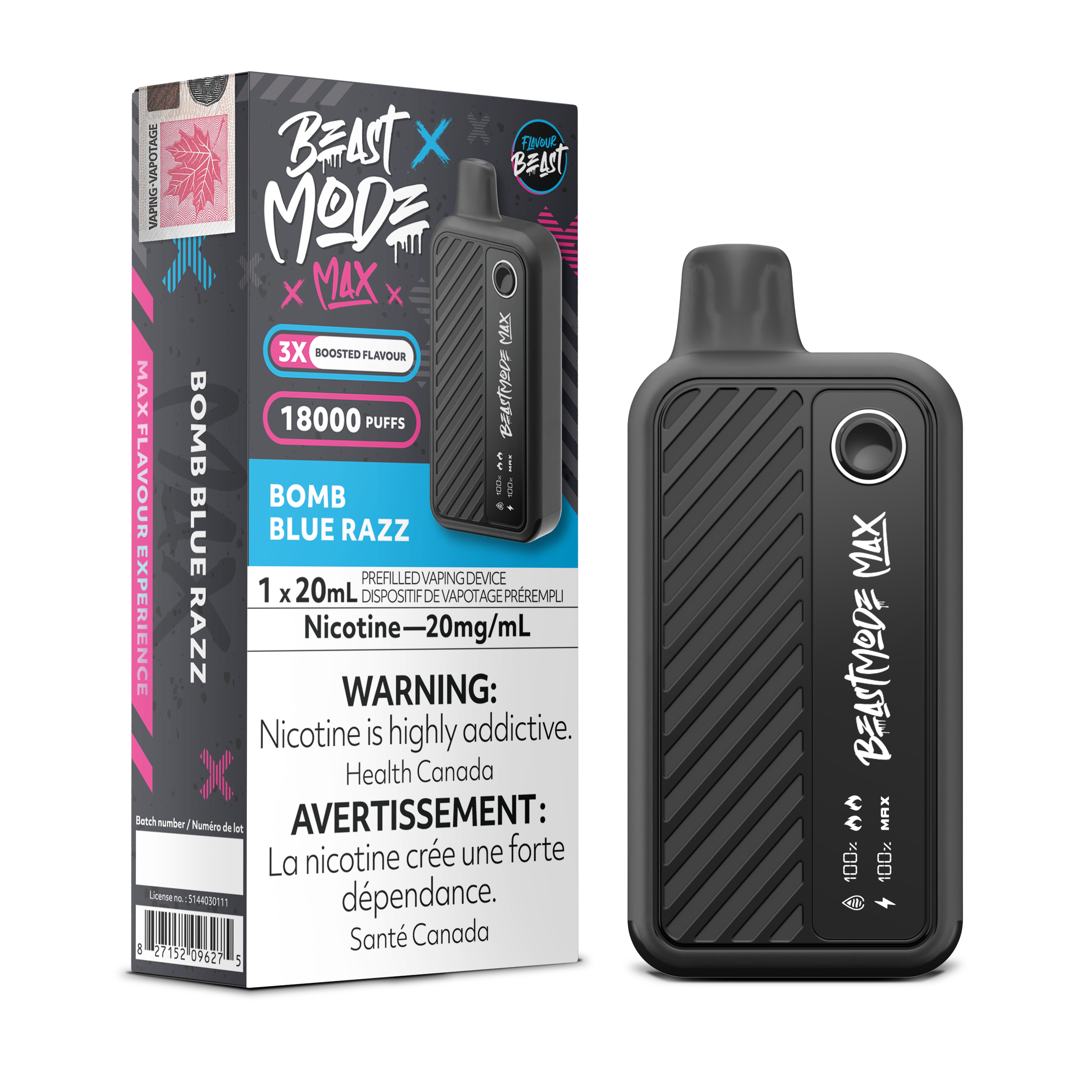 Flavour Beast Mode Max - Disposable E-Cig (EXCISE TAXED) (18k Puffs)