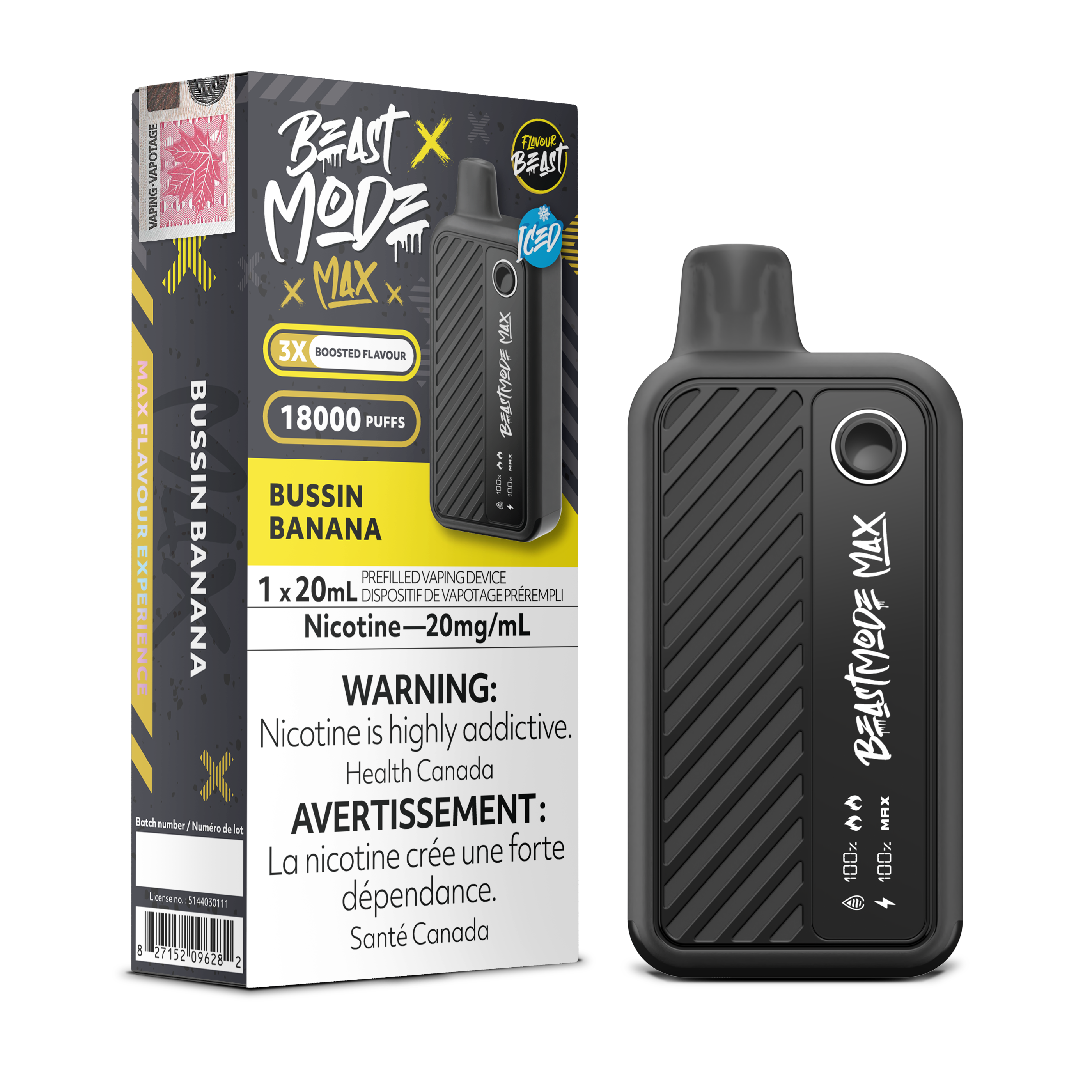 Flavour Beast Mode Max - Disposable E-Cig (EXCISE TAXED) (18k Puffs)