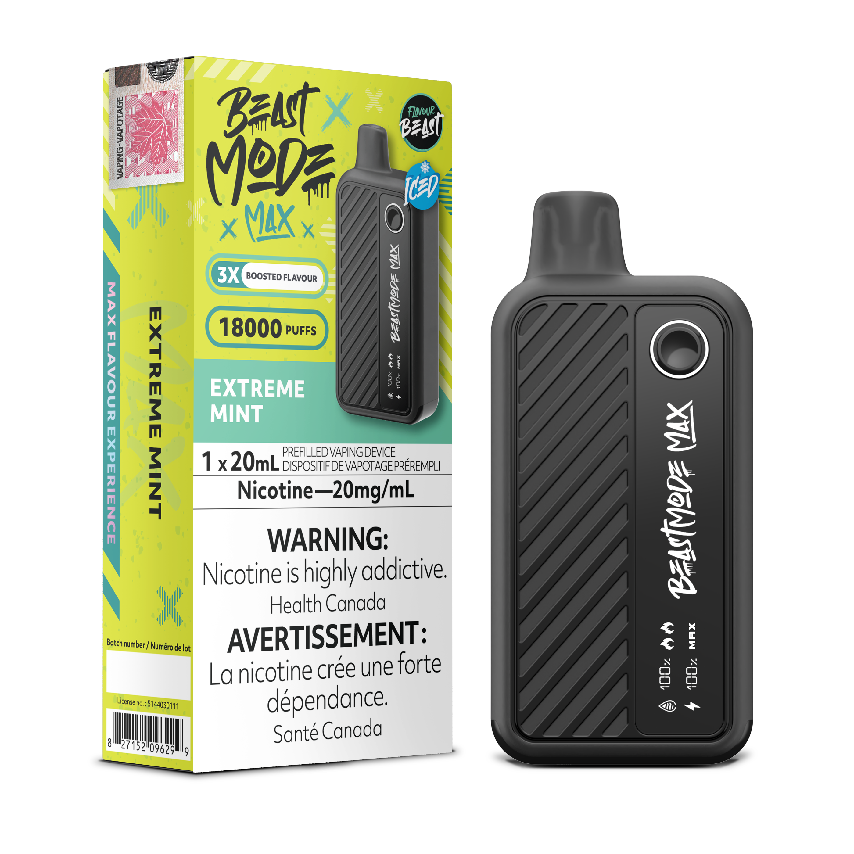 Flavour Beast Mode Max - Disposable E-Cig (EXCISE TAXED) (18k Puffs)