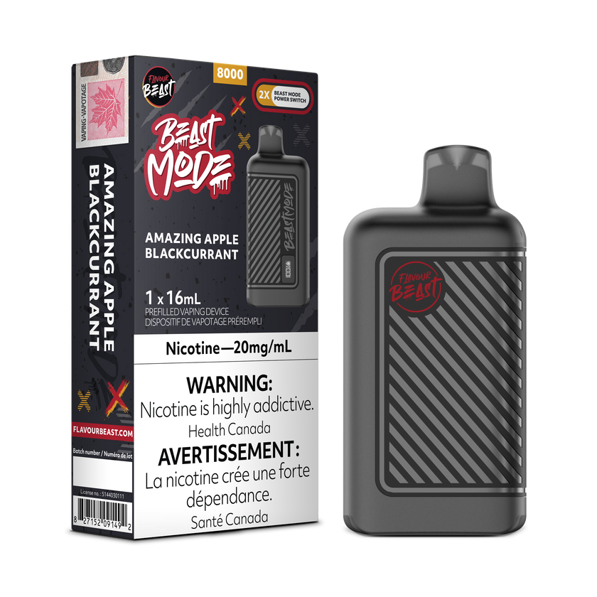 Flavour Beast Mode - Disposable E-Cig (EXCISE TAXED) (8000 Puffs)