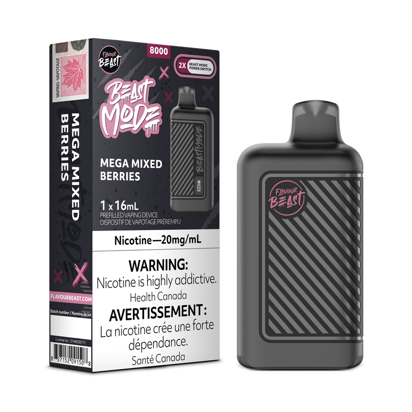Flavour Beast Mode - Disposable E-Cig (EXCISE TAXED) (8000 Puffs)