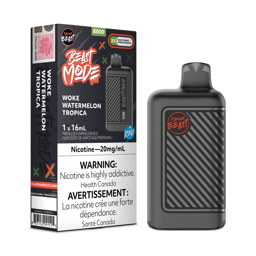 Flavour Beast Mode - Disposable E-Cig (EXCISE TAXED) (8000 Puffs)