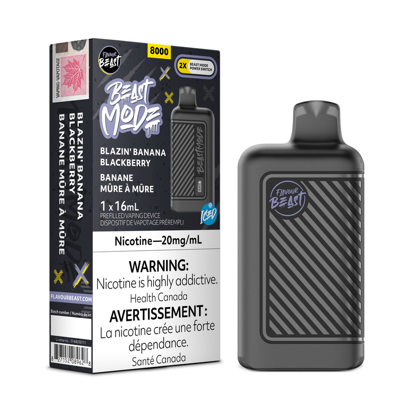 Flavour Beast Mode - Disposable E-Cig (EXCISE TAXED) (8000 Puffs)