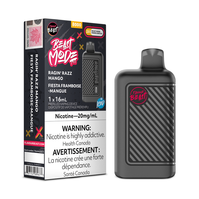 Flavour Beast Mode - Disposable E-Cig (EXCISE TAXED) (8000 Puffs)