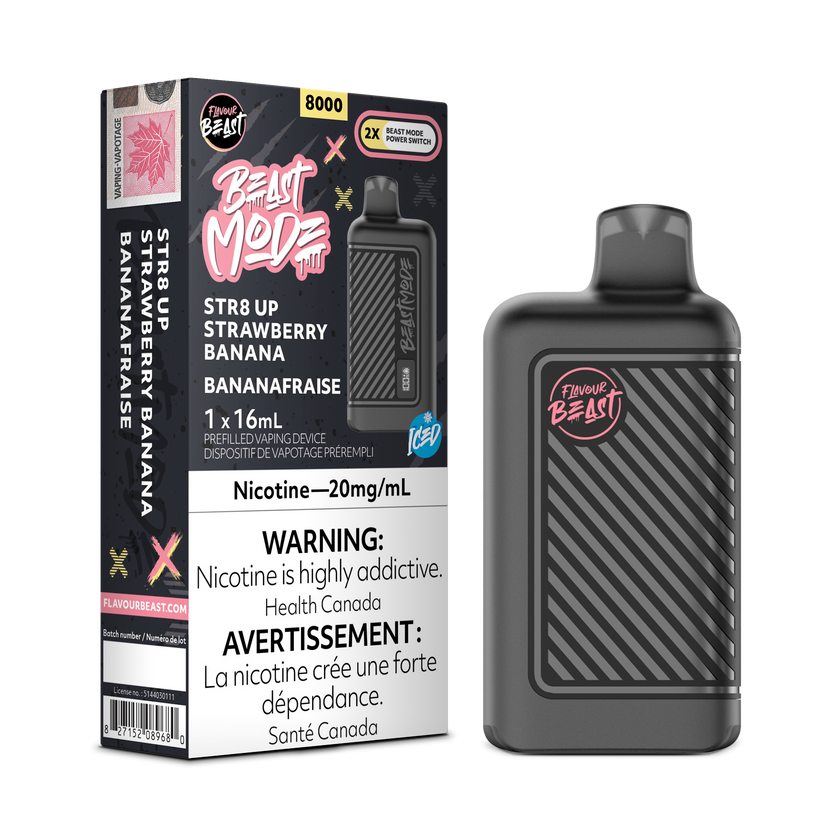 Flavour Beast Mode - Disposable E-Cig (EXCISE TAXED) (8000 Puffs)