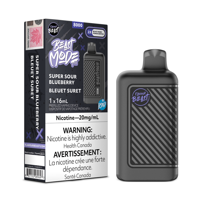 Flavour Beast Mode - Disposable E-Cig (EXCISE TAXED) (8000 Puffs)
