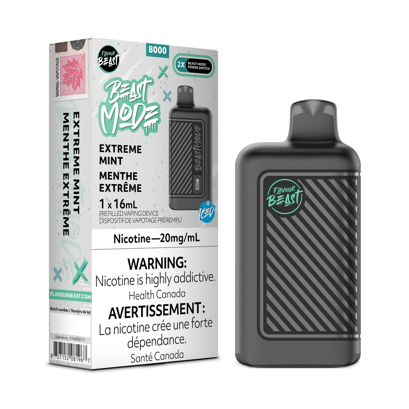 Flavour Beast Mode - Disposable E-Cig (EXCISE TAXED) (8000 Puffs)
