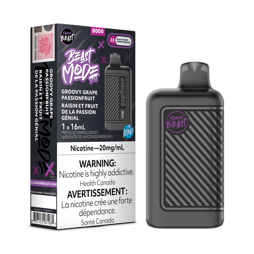 Flavour Beast Mode - Disposable E-Cig (EXCISE TAXED) (8000 Puffs)