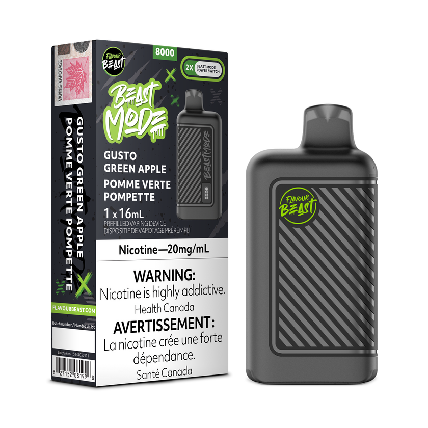 Flavour Beast Mode - Disposable E-Cig (EXCISE TAXED) (8000 Puffs)