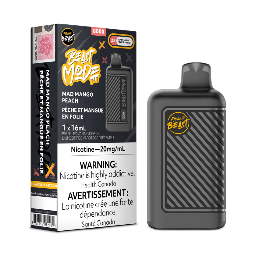 Flavour Beast Mode - Disposable E-Cig (EXCISE TAXED) (8000 Puffs)