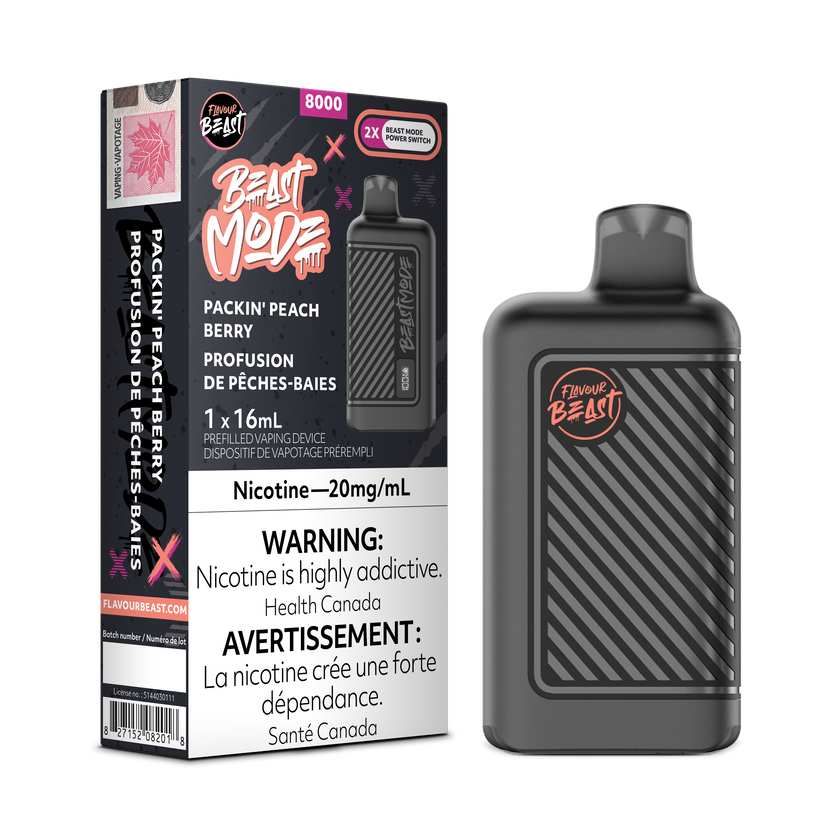 Flavour Beast Mode - Disposable E-Cig (EXCISE TAXED) (8000 Puffs)