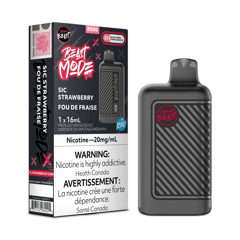 Flavour Beast Mode - Disposable E-Cig (EXCISE TAXED) (8000 Puffs)