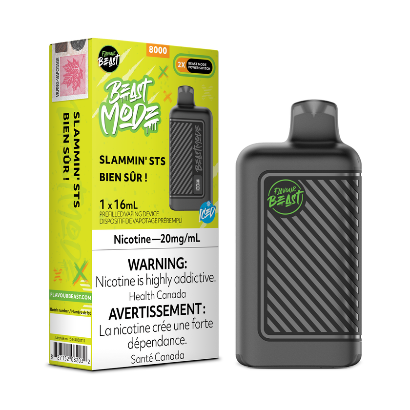 Flavour Beast Mode - Disposable E-Cig (EXCISE TAXED) (8000 Puffs)