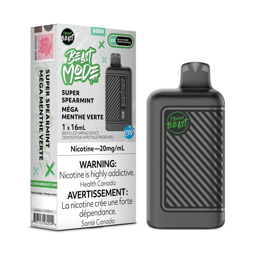 Flavour Beast Mode - Disposable E-Cig (EXCISE TAXED) (8000 Puffs)