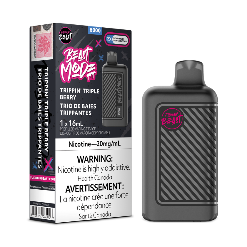Flavour Beast Mode - Disposable E-Cig (EXCISE TAXED) (8000 Puffs)