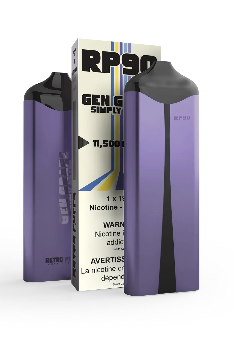 RP90 - Disposable E-Cig (EXCISE TAXED) (11,500 Puffs)