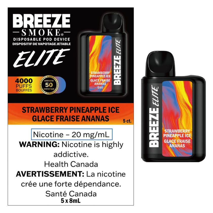 Breeze Elite - Disposable E-Cig (4000 Puffs) (EXCISE TAXED)