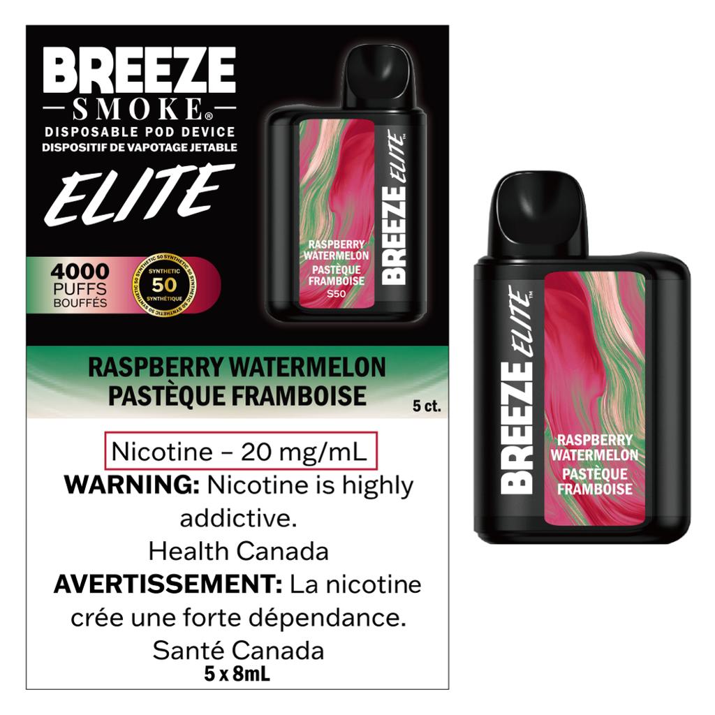 Breeze Elite - Disposable E-Cig (4000 Puffs) (EXCISE TAXED)