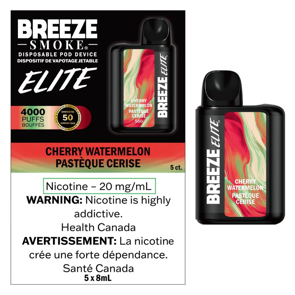 Breeze Elite - Disposable E-Cig (4000 Puffs) (EXCISE TAXED)