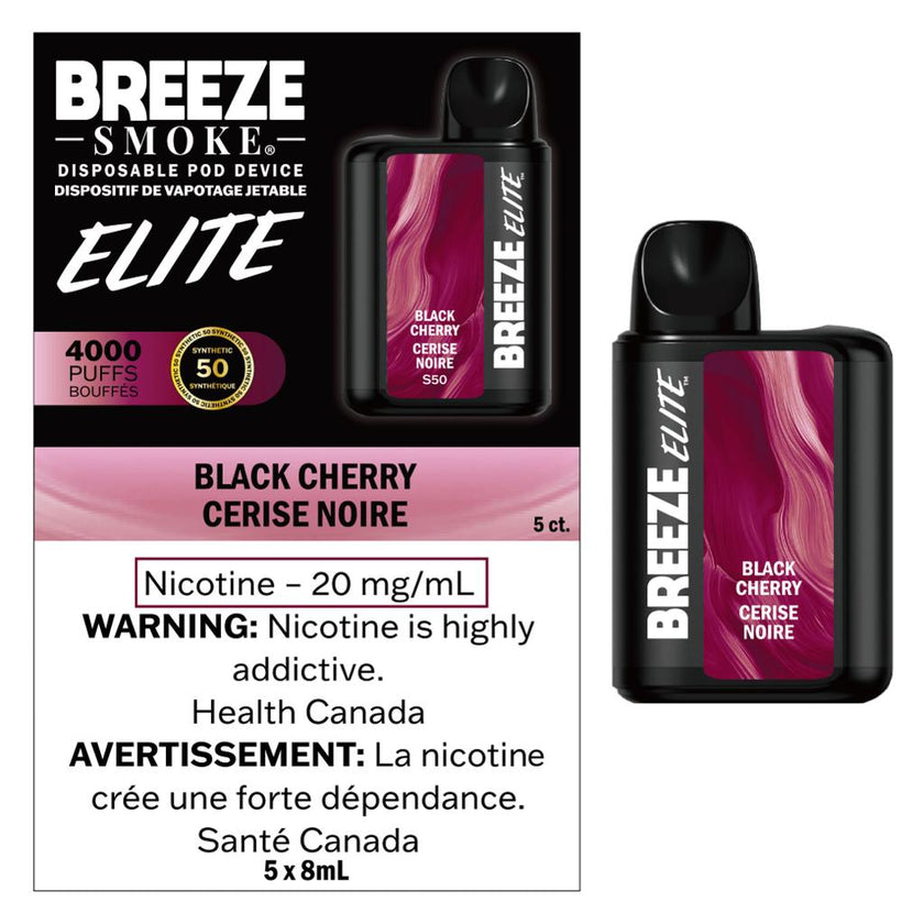 Breeze Elite - Disposable E-Cig (4000 Puffs) (EXCISE TAXED)