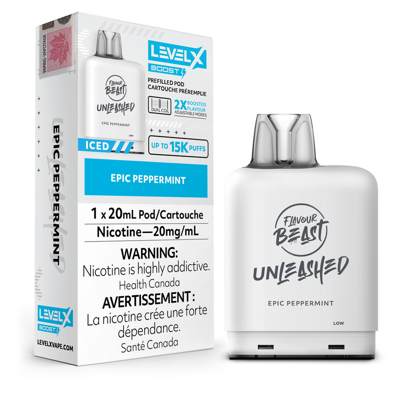 Level X - Flavour Beast Boost Unleashed Pods (15k puffs)