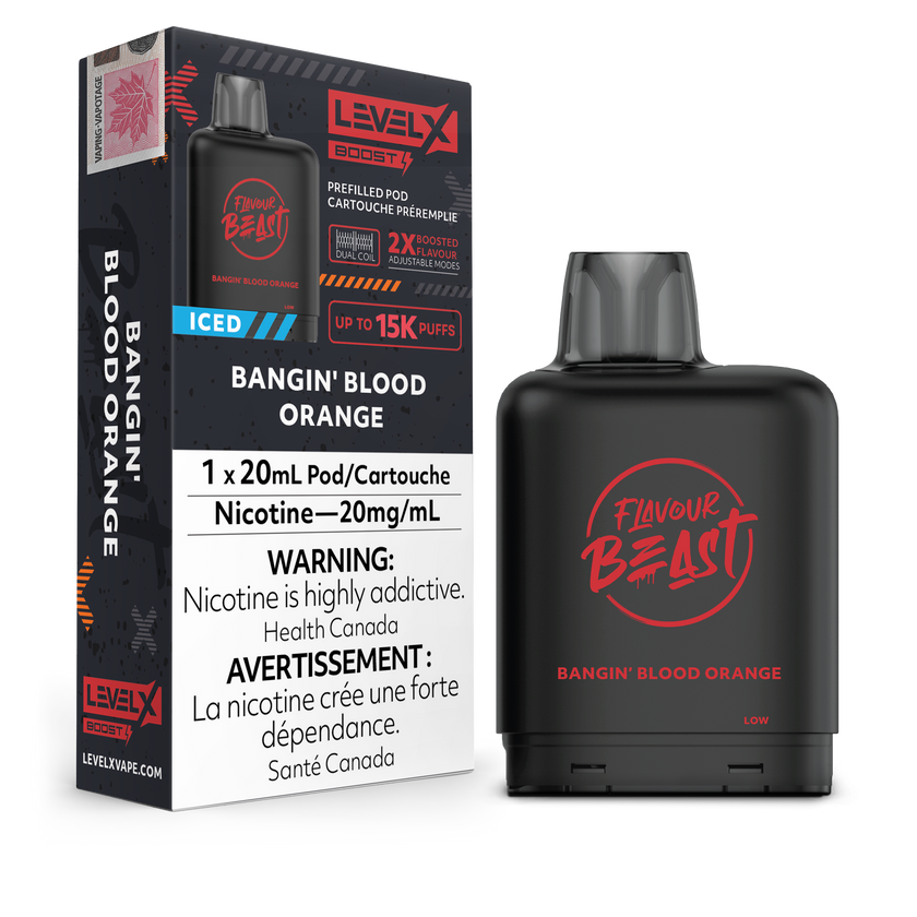 Level X - Flavour Beast Boost Pods (15k puffs)