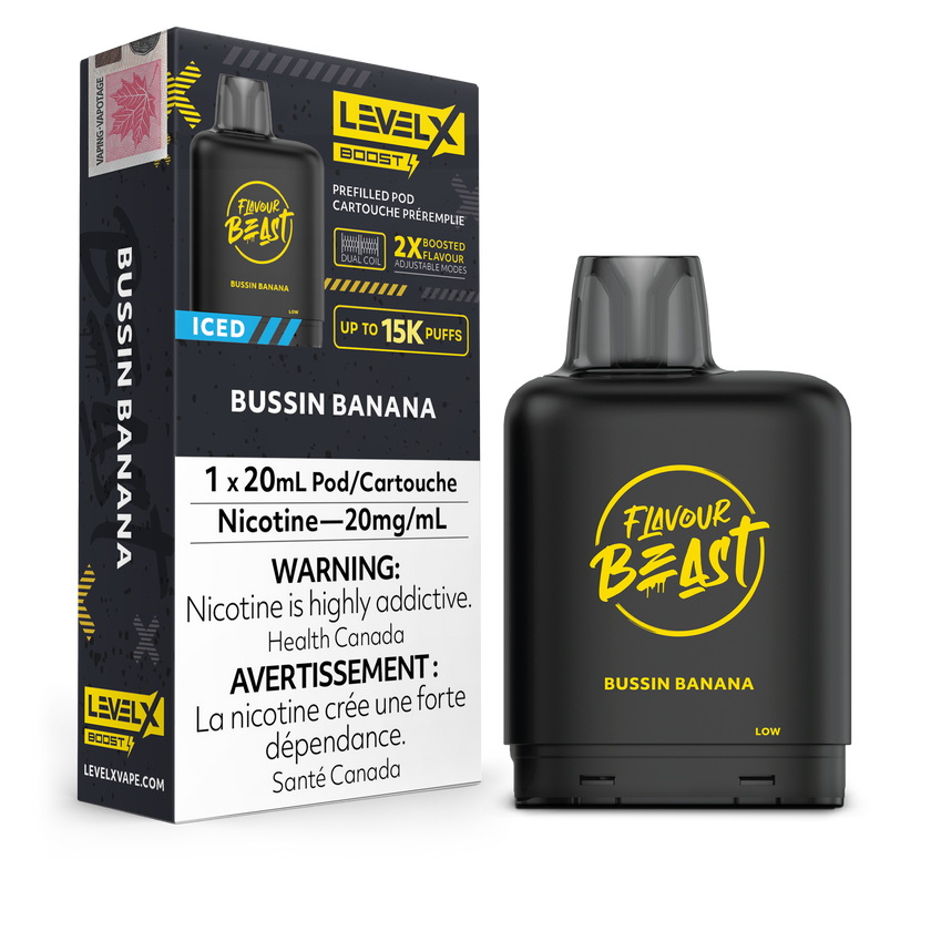 Level X - Flavour Beast Boost Pods (15k puffs)
