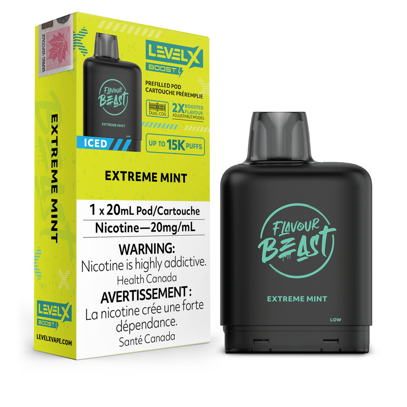 Level X - Flavour Beast Boost Pods (15k puffs)