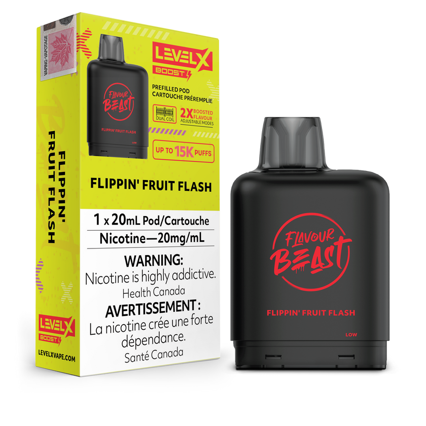 Level X - Flavour Beast Boost Pods (15k puffs)