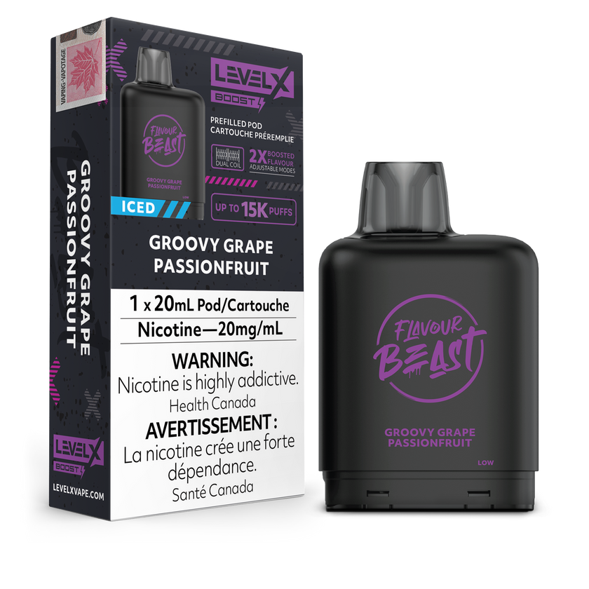 Level X - Flavour Beast Boost Pods (15k puffs)