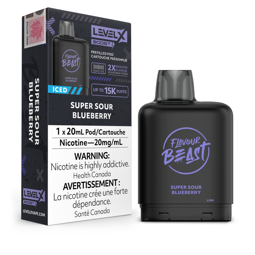 Level X - Flavour Beast Boost Pods (15k puffs)