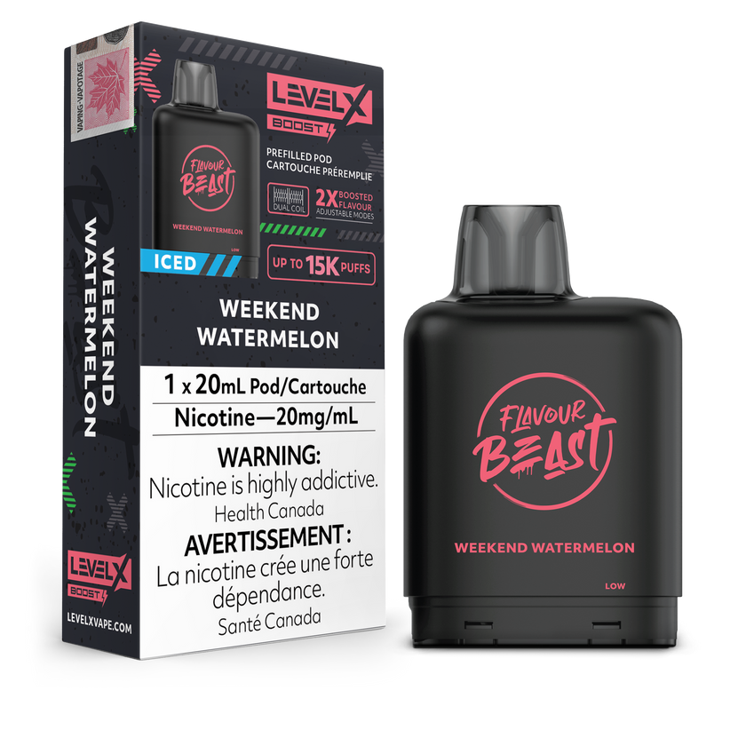 Level X - Flavour Beast Boost Pods (15k puffs)