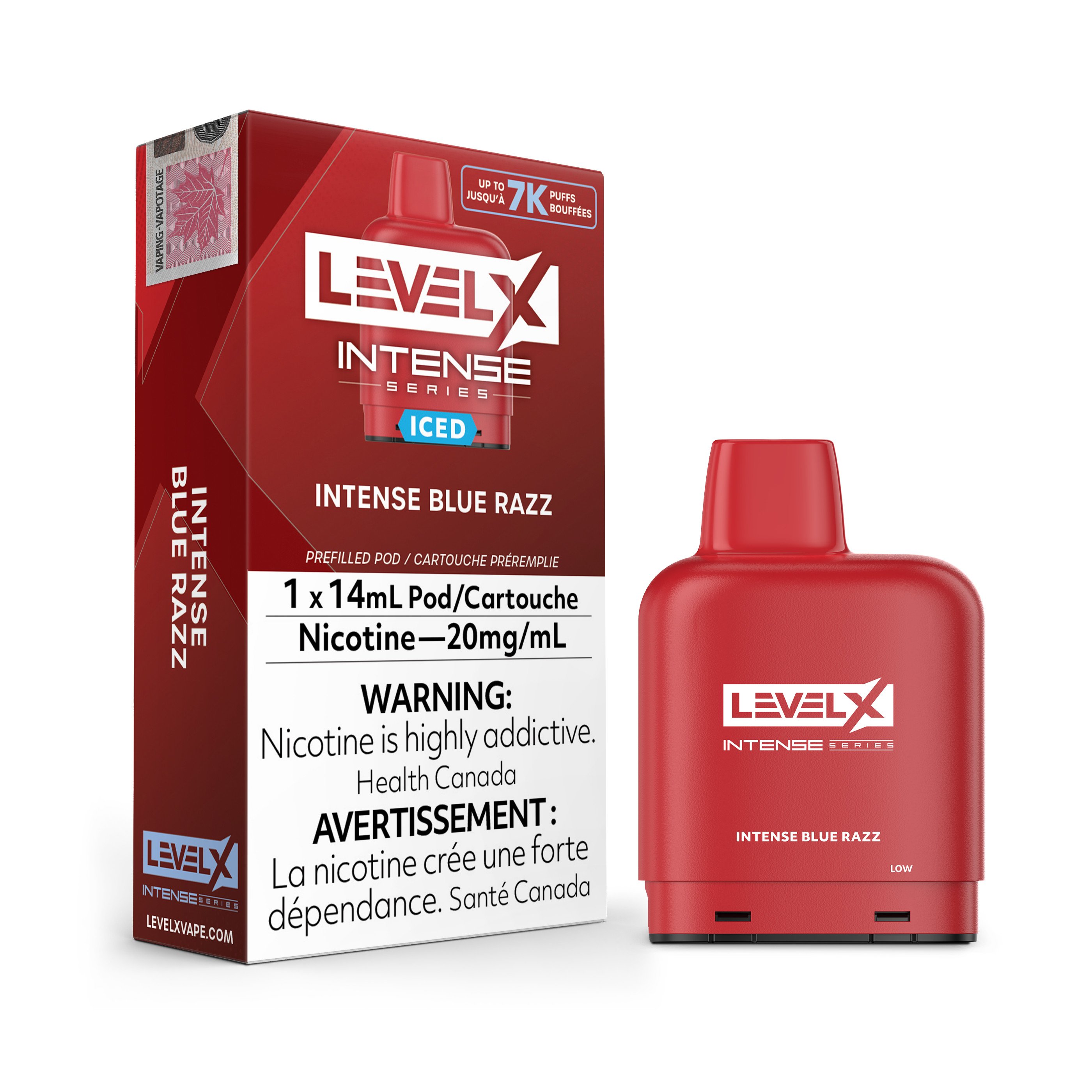 Level X - Intense Pods (7000 Puffs)