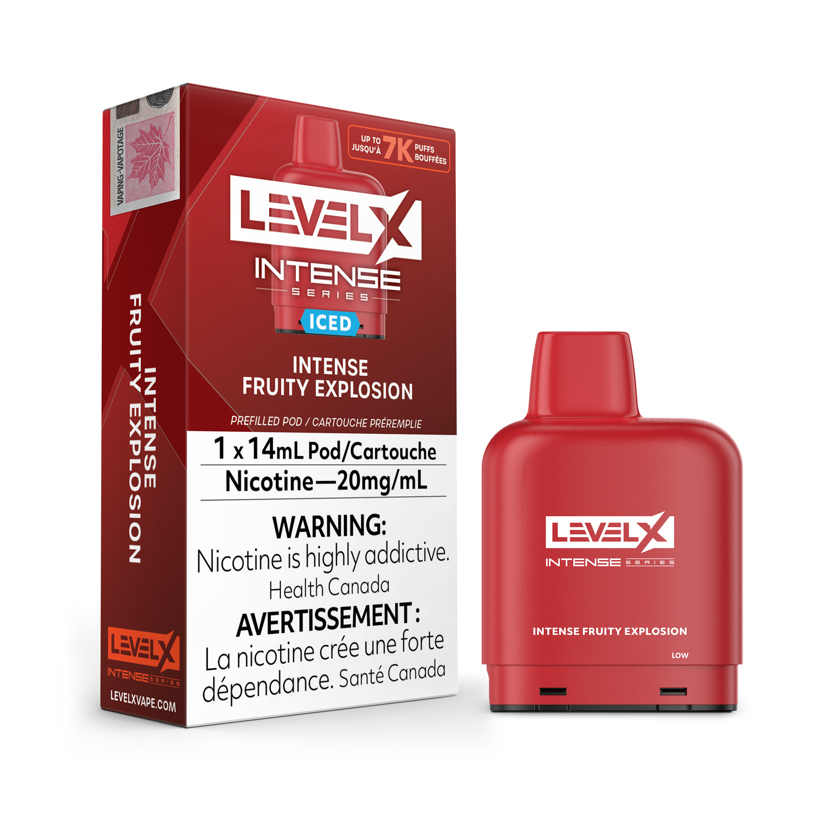 Level X - Intense Pods (7000 Puffs)