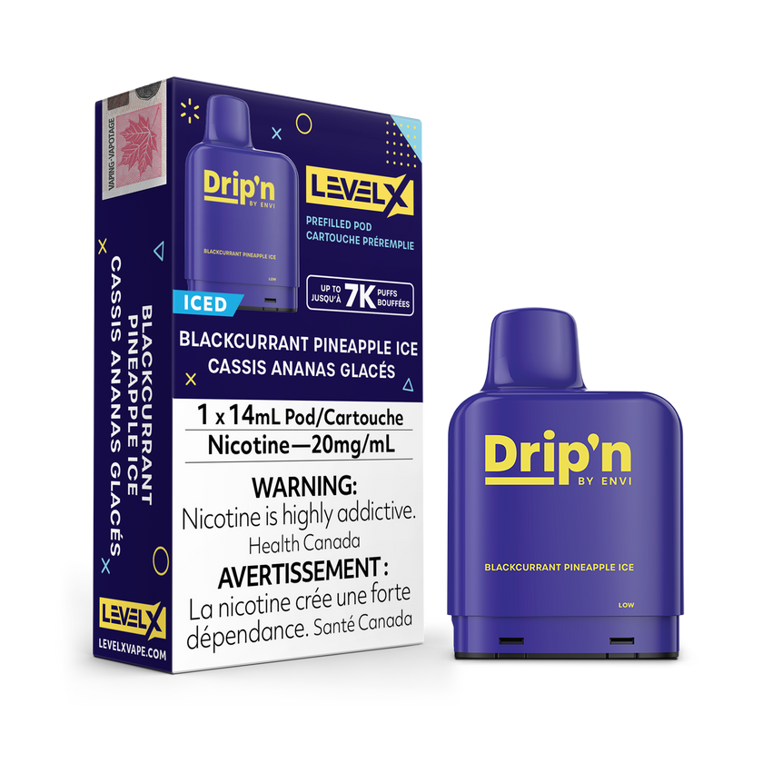 Level X - Drip'n Pods (7000 Puffs)