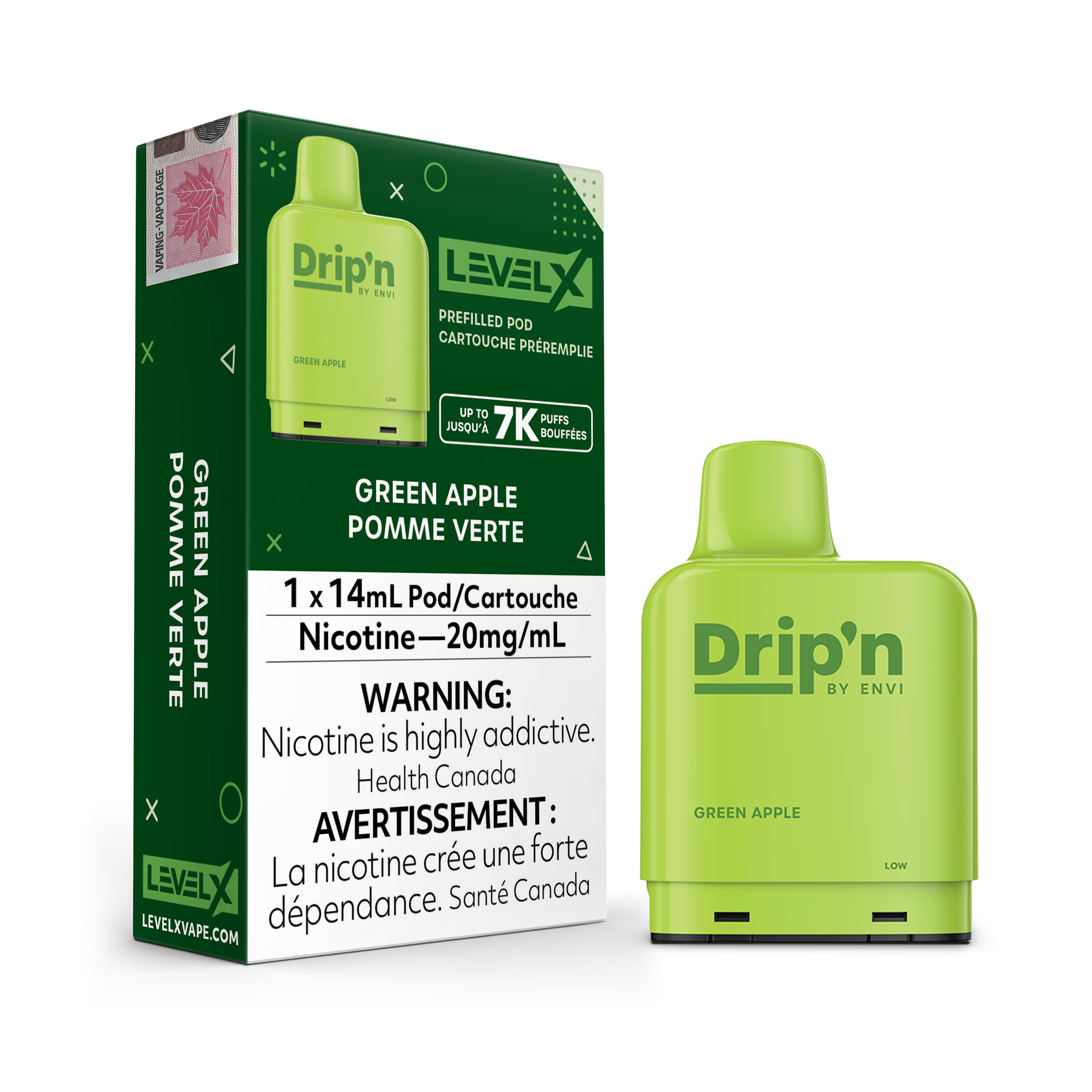 Level X - Drip'n Pods (7000 Puffs)