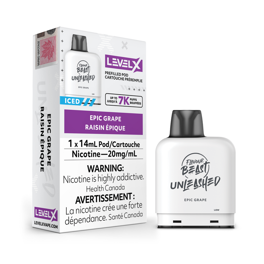Level X - Unleashed Pods (7000 puffs)