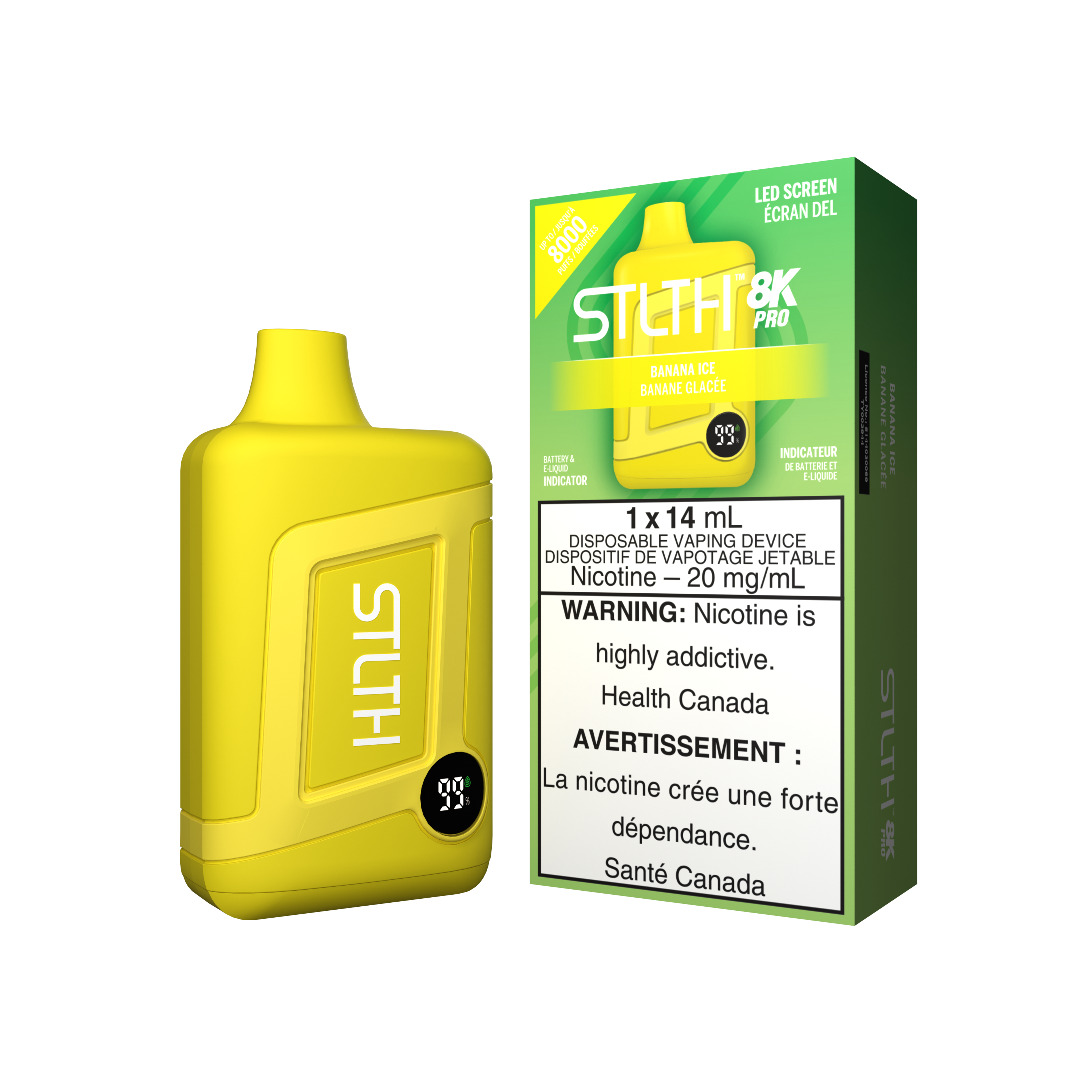 STLTH 8K Pro - Disposable E-Cig (EXCISE TAXED) (8000 Puffs)