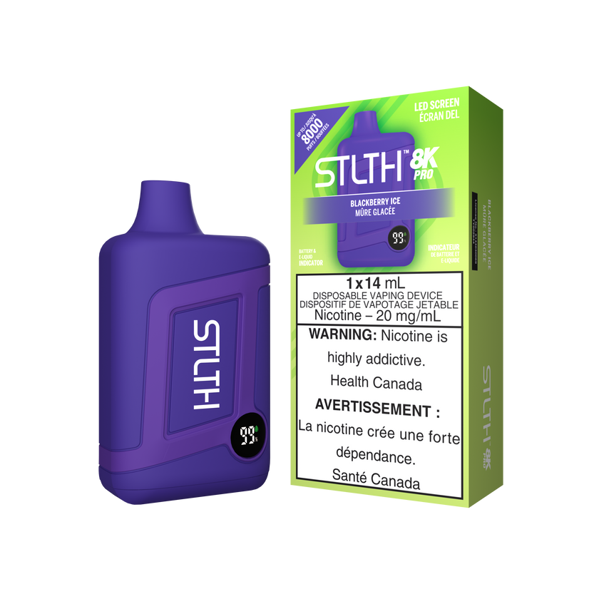 STLTH 8K Pro - Disposable E-Cig (EXCISE TAXED) (8000 Puffs)