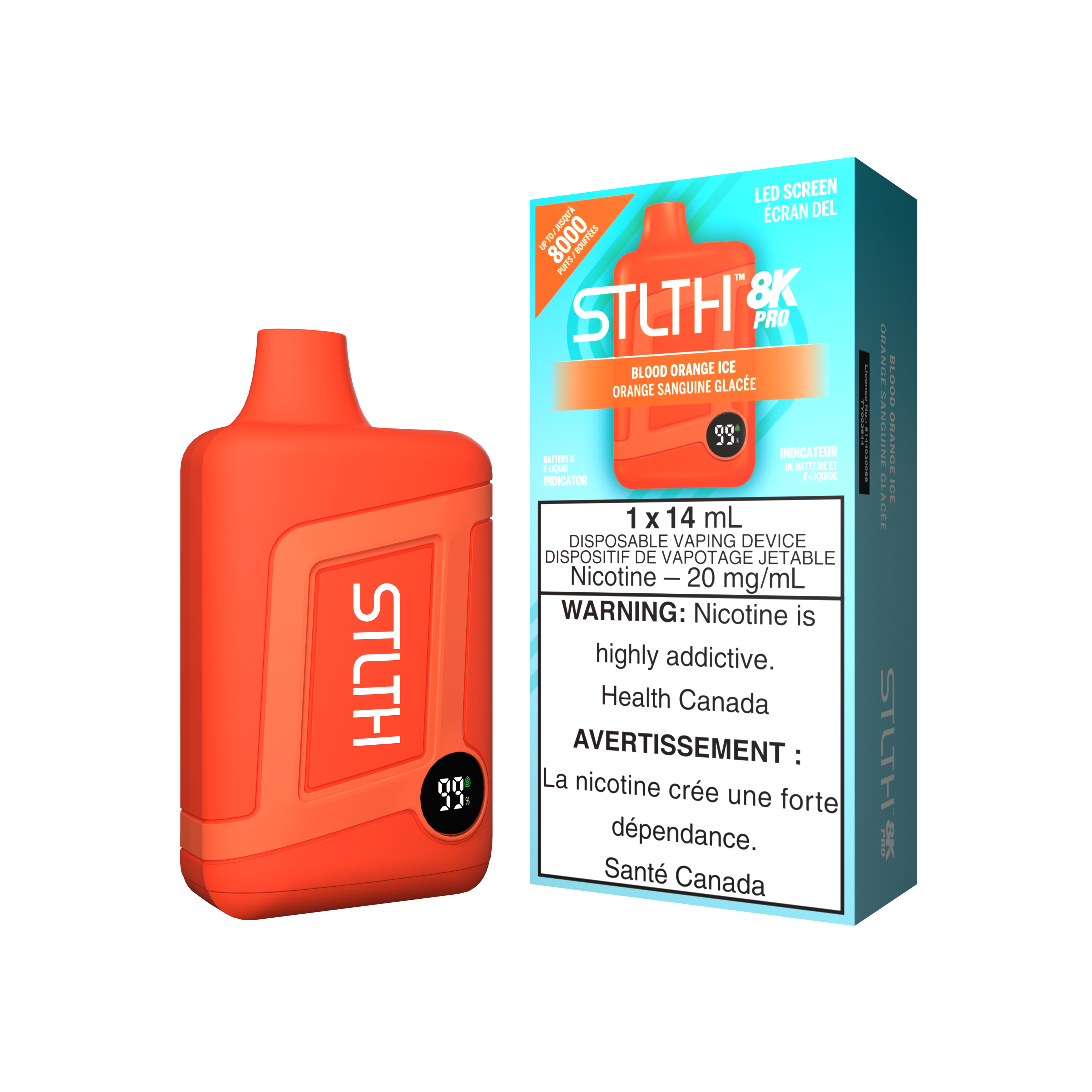 STLTH 8K Pro - Disposable E-Cig (EXCISE TAXED) (8000 Puffs)