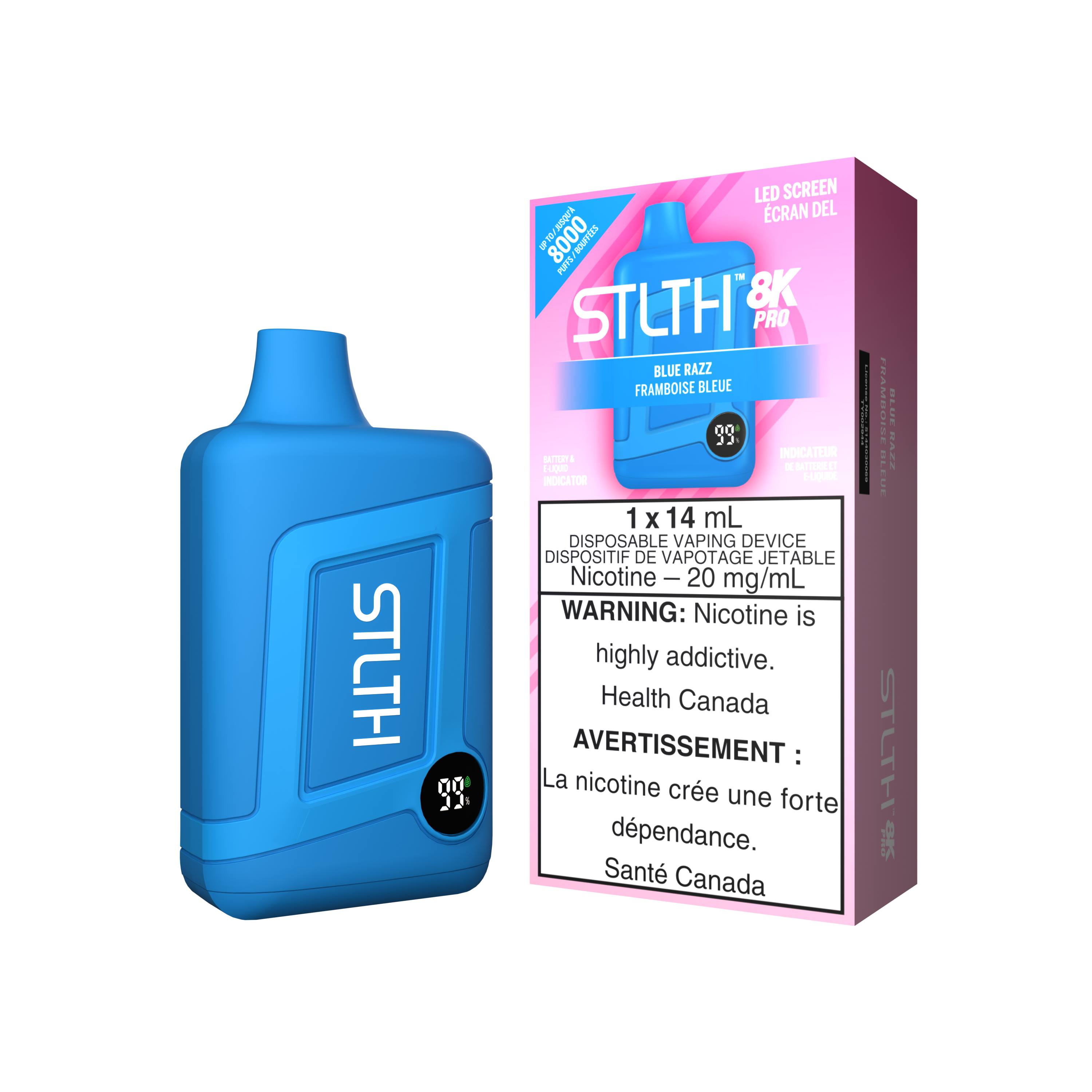 STLTH 8K Pro - Disposable E-Cig (EXCISE TAXED) (8000 Puffs)