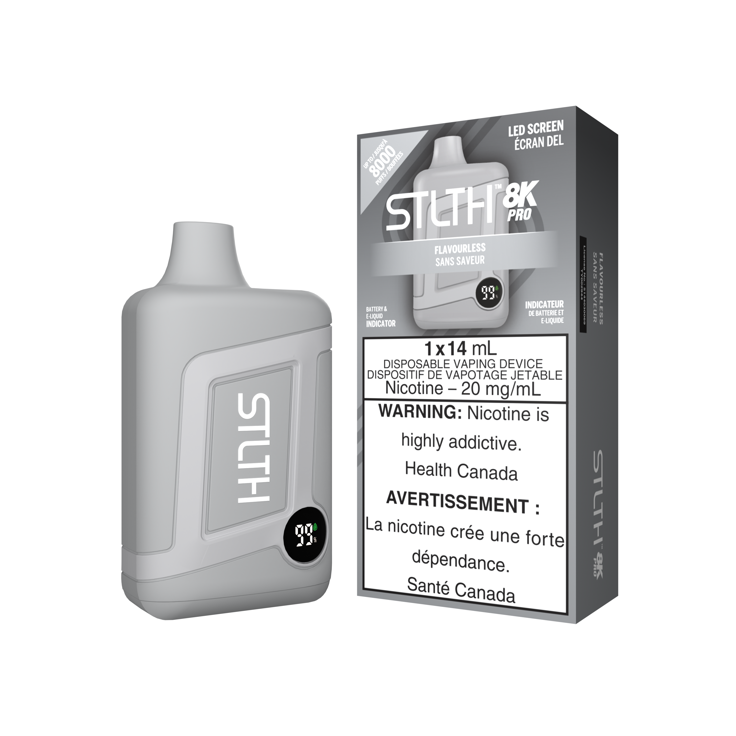STLTH 8K Pro - Disposable E-Cig (EXCISE TAXED) (8000 Puffs)