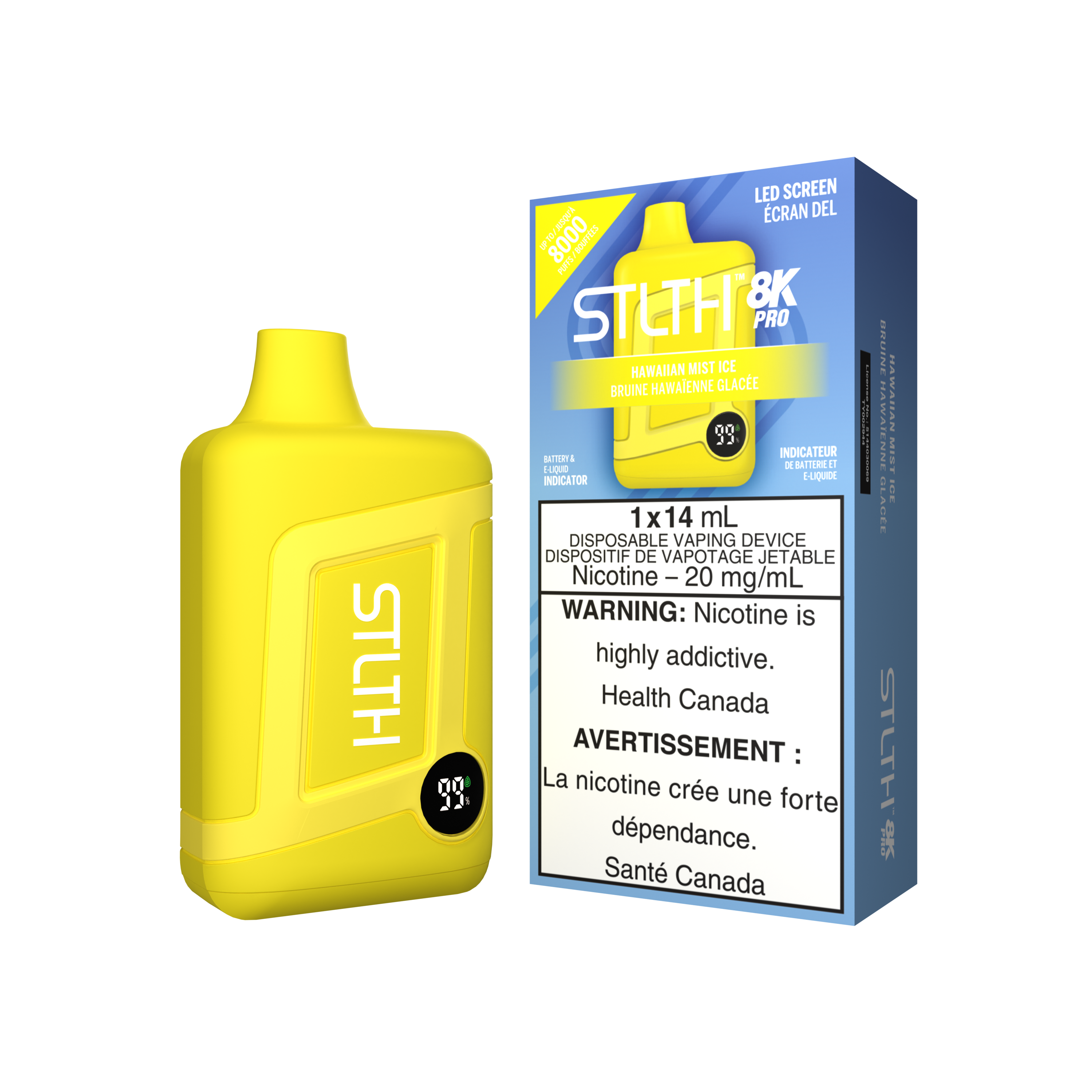 STLTH 8K Pro - Disposable E-Cig (EXCISE TAXED) (8000 Puffs)