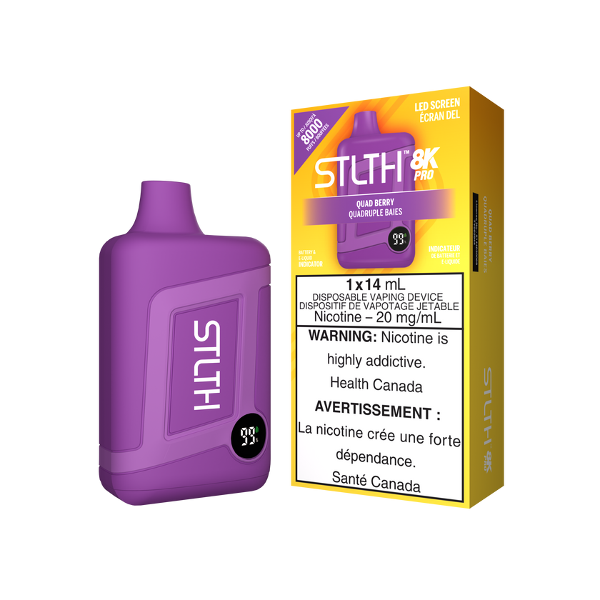 STLTH 8K Pro - Disposable E-Cig (EXCISE TAXED) (8000 Puffs)