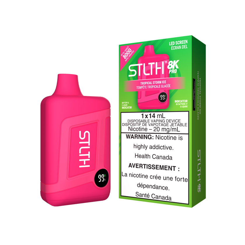 STLTH 8K Pro - Disposable E-Cig (EXCISE TAXED) (8000 Puffs)